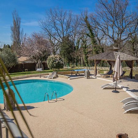 Villa El Sama-In Jacuzzi et Piscine chauffée LʼIsle-sur-la-Sorgue Esterno foto
